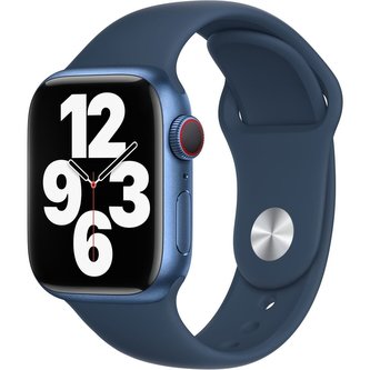 Apple Watch sportovní řemínek 41/40/38mm hlubomořsky modrý