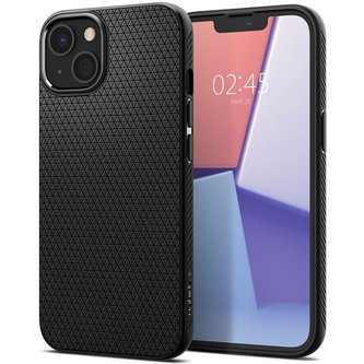 Spigen Liquid Air kryt iPhone 13 černý