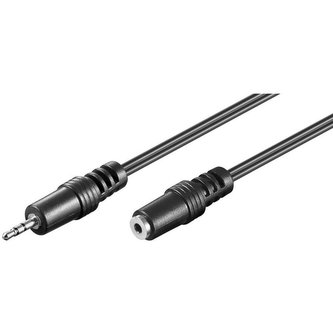 PremiumCord prodlužovací kabel Jack 2.5mm- Jack 2.5mm M/F 2m