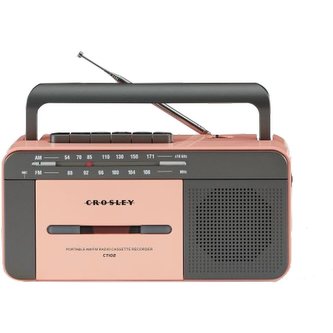 Crosley Cassete Player růžově zlatý