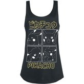 Tílko dámské Pokémon - Outline Pika L