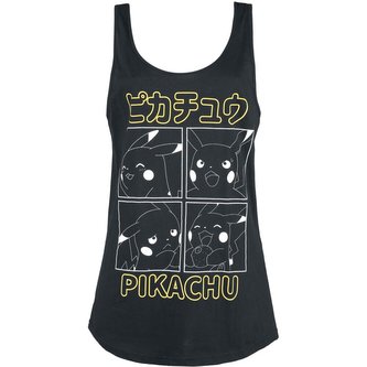 Tílko dámské Pokémon - Outline Pika L