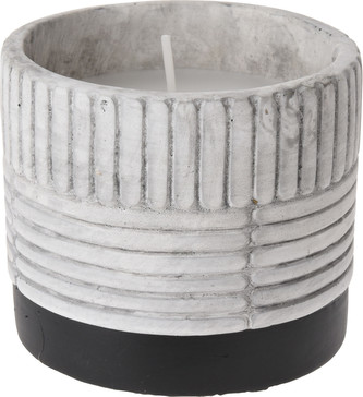 Svíčka proti hmyzu Citronella v keramickém obalu 8x9 cm