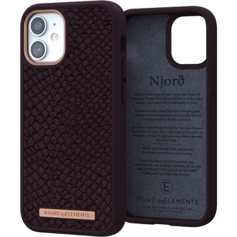 NJORD Eldur cover iPhone 12 mini purple