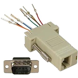 PremiumCord redukce 9M / RJ45 zásuvka