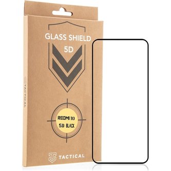 Tactical Glass Shield 5D sklo pro Xiaomi Redmi 10 černé
