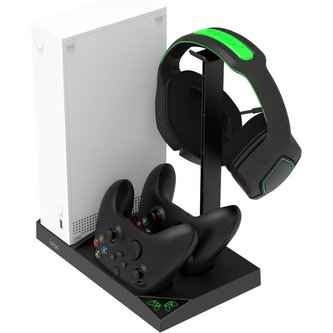 iPega XBS013 multifunkční nabíjecí stojan pro XBox series S + 2ks baterií