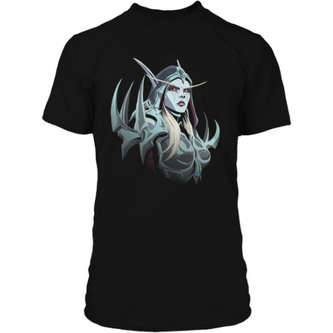 Tričko World of Warcraft Shadowlands - Banshee Queen Sylvanas Premium L