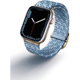 UNIQ Aspen Designer Edition řemínek pro Apple Watch 41/40/38mm Cerulean Blue