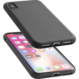 CellularLine SENSATION ochranný silikonový kryt iPhone X/XS černý