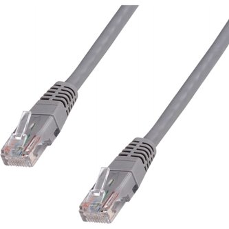 DATACOM Patchkabel 2m UTP Cat5e RJ45 šedý
