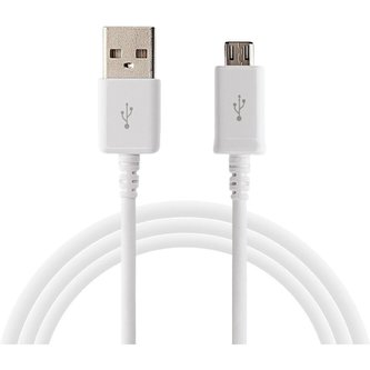 Samsung ECB-DU4AWE kabel microUSB bílý (eko-balení)