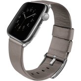 UNIQ Mondain kožený řemínek Apple Watch 45/44/42mm béžový