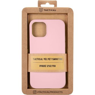 Tactical Velvet Smoothie Kryt pro Apple iPhone 12 /12 Pro Pink Panther