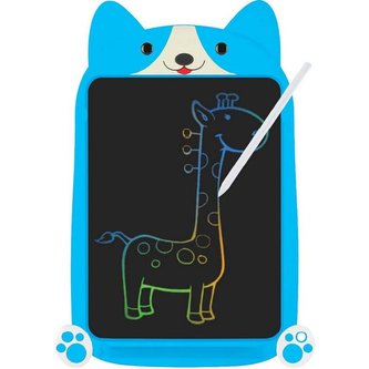 Dětský multibarevný tablet pejsek 10" modrý