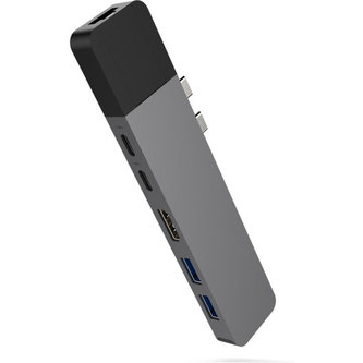 HyperDrive NET Hub pro USB-C pro MacBook Pro vesmírně šedý