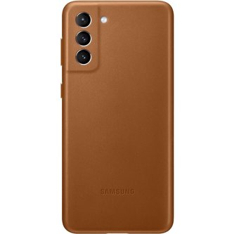 Samsung Leather Cover kryt Galaxy S21+ (EF-VG996LAE) hnědý