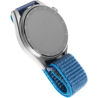 FIXED Nylon Strap nylonový řemínek s šířkou 22mm temně modrý
