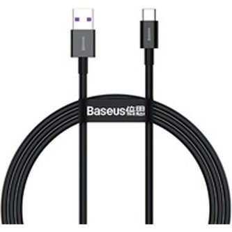 Baseus Superior Series rychlonabíjecí kabel USB/Type-C 66W 1m černá