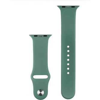 COTEetCI silikonový sportovní náramek pro Apple Watch 38/40 mm jehličnatá zelená