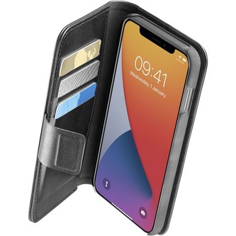 Cellularline Book Agenda 2 pouzdro Apple iPhone 12/12 Pro černé