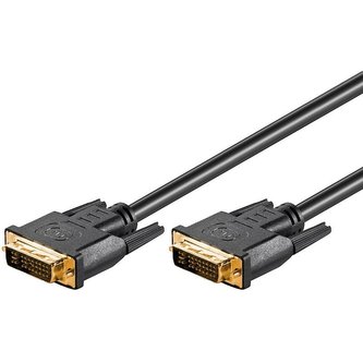 PremiumCord DVI-I propojovací kabel dual-link DVI(24+5) M/M 3m