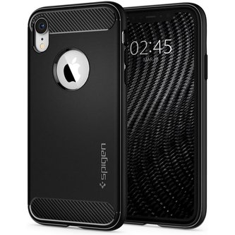 Spigen Rugged Armor kryt Apple iPhone XR černý