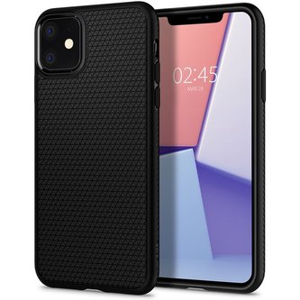 Spigen Liquid Air kryt iPhone 11 černý