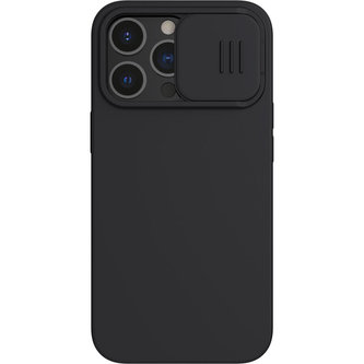Nillkin CamShield Silky silikonový kryt iPhone 13 Pro černý