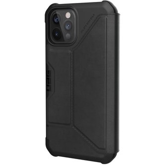 UAG Metropolis LTHR kryt iPhone 12/12 Pro černý