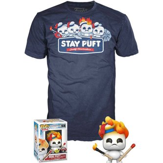 Funko POP! & Tee Box Ghostbusters: Afterlife Stay Puft Quality Marshmallows L