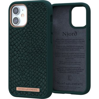 NJORD Jörd cover iPhone 12 mini green