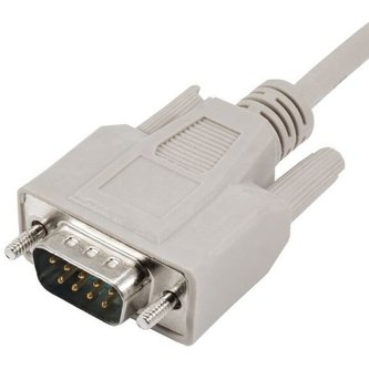 PremiumCord propojovací kabel 9pin M/M 2m