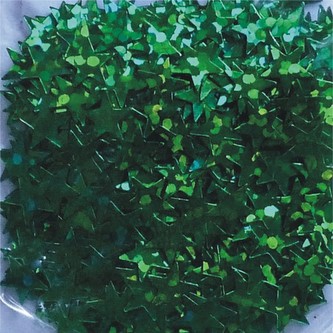 ARTEMISS Glitr - hvězdy Velikost: 500g, Odstín: hvězda zelená holografická