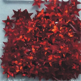 ARTEMISS Glitr - hvězdy Velikost: 100g, Odstín: hvězda červená holografická