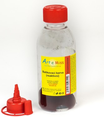 ARTEMISS Batikovací reaktivní barva(batika za studena) 13g(250ml), oranžovočervená