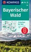 KOMPASS Wanderkarte 198 Bayerischer Wald 198 1:50000 (3 Karten im Set)
