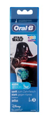 Oral-B Kids Zubní kartáček Brush Heads Star Wars 3 ks pro děti