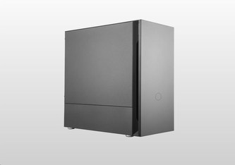 Cooler Master case Silencio S400 Steel, micro-ATX, Mini Tower, černá,  bez zdroje