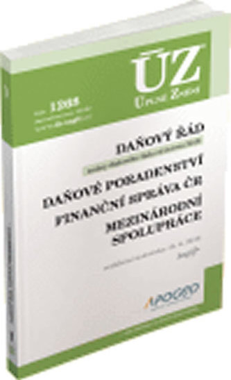 ÚZ 1316 Daňový řád, Finanční správa, Daňové poradenství, Platby v hotovosti