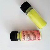 Svítící prášek ve tmě - 2v1 PROFI 20g, neon žlutá