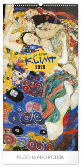 Nástěnný kalendář Gustav Klimt 2020, 33 × 64 cm