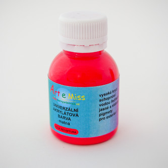 ARTEMISS Matná univerzální barva 70g, červená