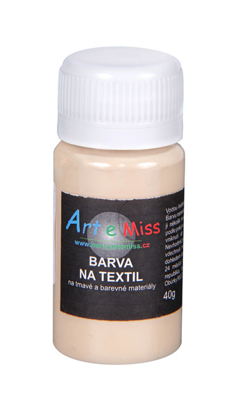 ARTEMISS Barva na tmavý textil 40g, béžová