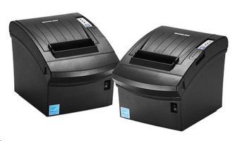 BIXOLON/Samsung SRP-350III pokladní termotiskárna, USB/RS232, černá, řezačka, zdroj