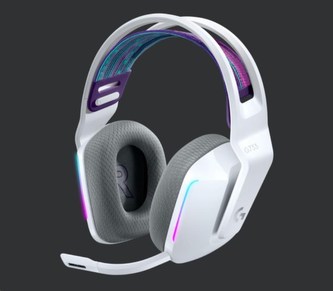 Logitech herní sluchátka G733, LIGHTSPEED Wireless RGB Gaming Headset, EMEA, white