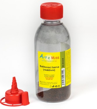 ARTEMISS Batikovací reaktivní barva(batika za studena) 13g(250ml), olivová
