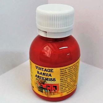 ARTEMISS Křídová vintage barva 110g, V54 karmínová