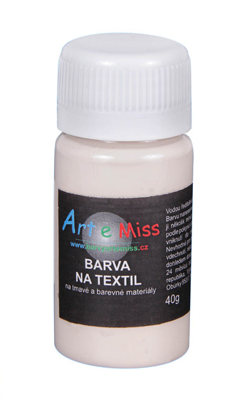 ARTEMISS Barva na tmavý textil 40g, slonová kost