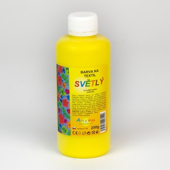 ARTEMISS Metalické barvy na textil 250g, pomerančová